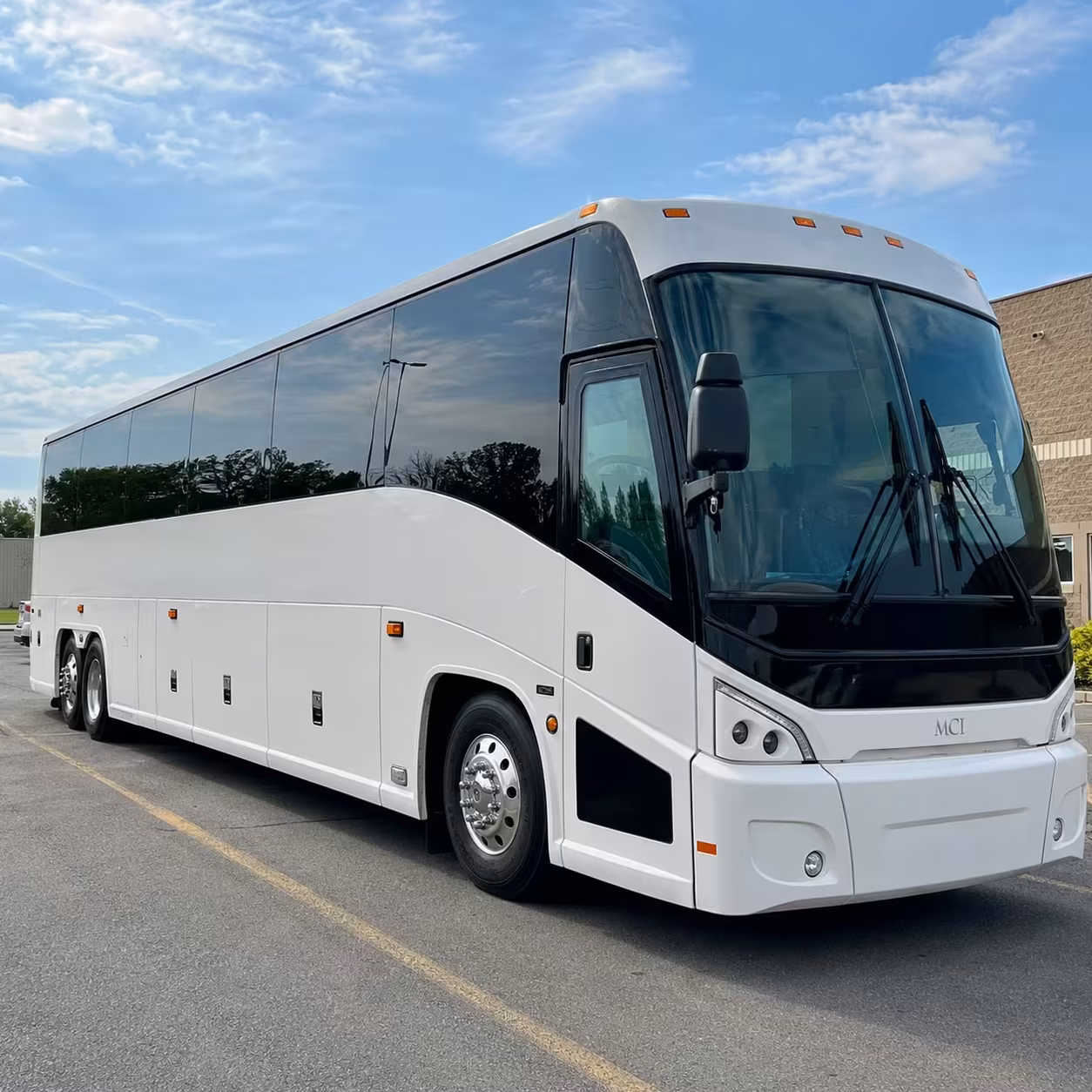 56 passenger charter bus