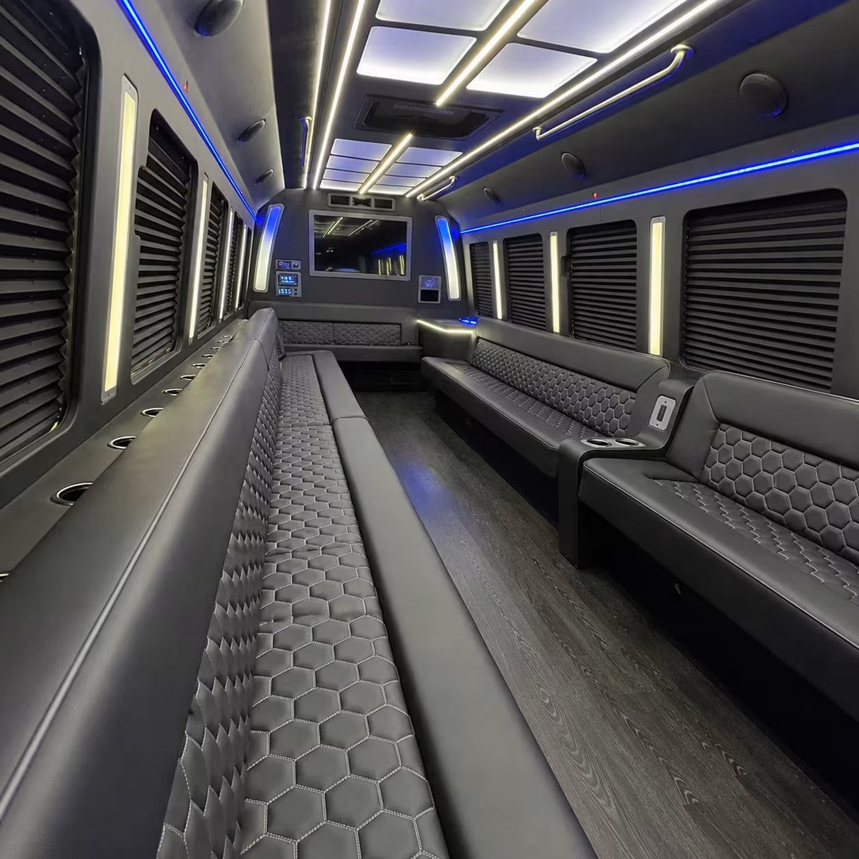 party bus interior