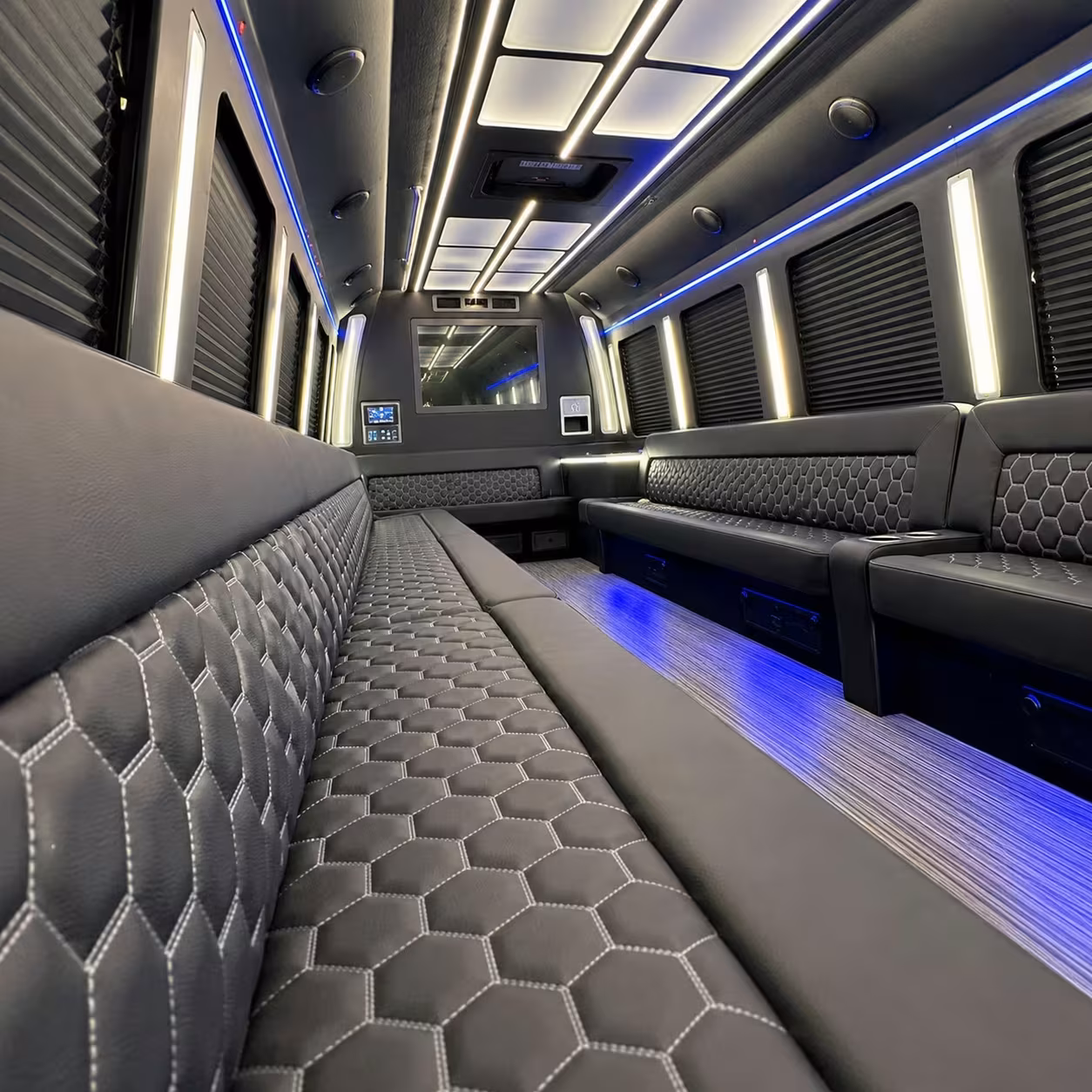 prom party bus rentals for bakersfield high schools